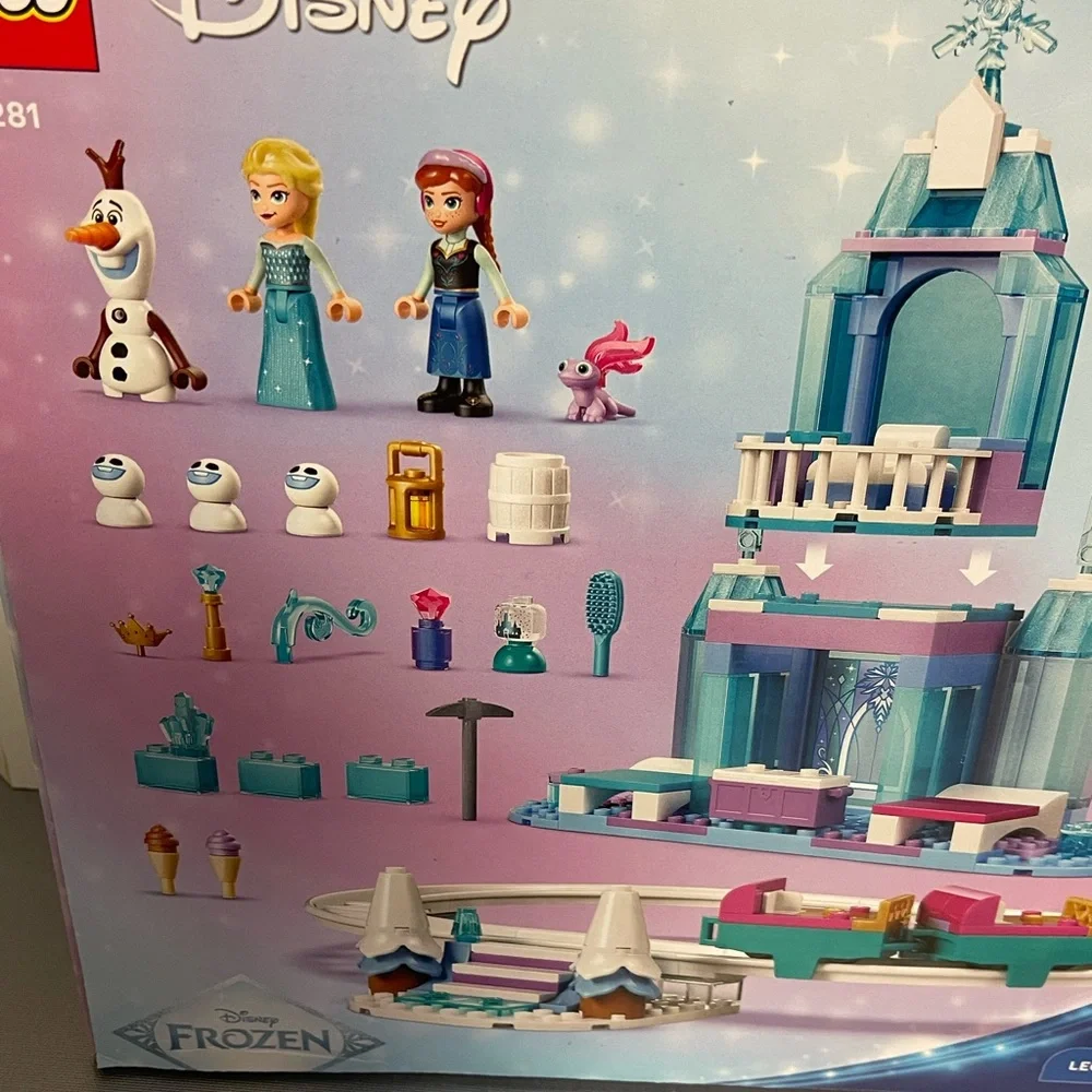 LEGO Disney Elsa's Ice Castle & Snow Ride Adventure 43281 216Pieces 4+NIB Sealed